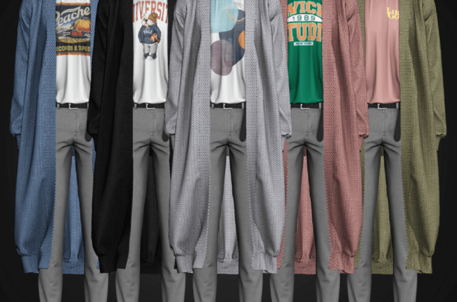 Long Cardigan II AM от Gorilla Gorilla Gorilla