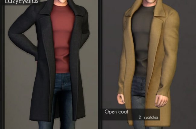 open coat от lazyeyelids