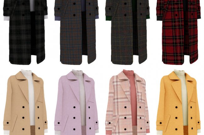 long woolen coat от YUNSEOL