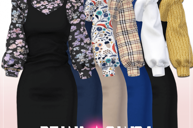 Basic bustier от Reina Sims4