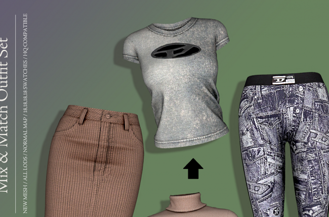 Mix & Match Outfit Set от RIMINGS