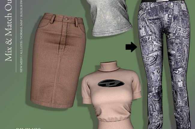 Mix & Match Outfit Set от RIMINGS