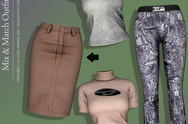 Mix & Match Outfit Set от RIMINGS