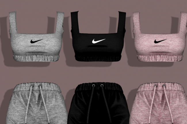 Nike Sweat suit Crop Top & Jogger Pants от RIMINGS