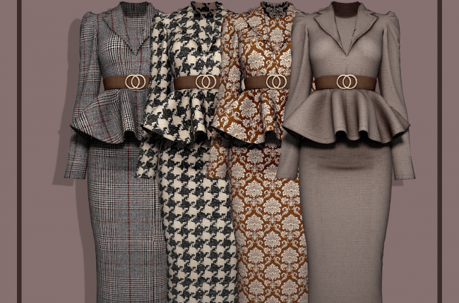 Ruffle Edge Twopiece Suit от RIMINGS