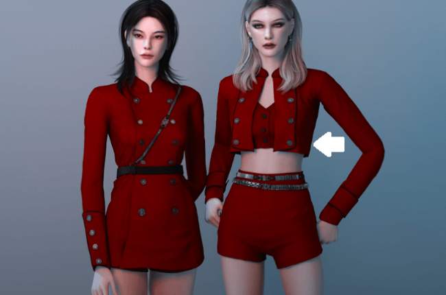 VISION Outfit Set от RONA_SIMS
