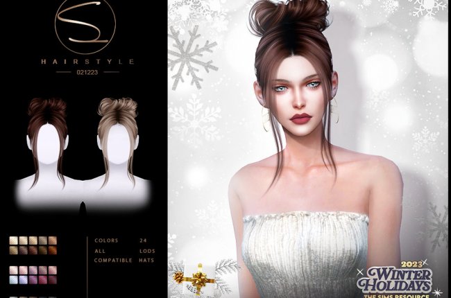 Winter Holidays 2023 Hair 02 от S-Club