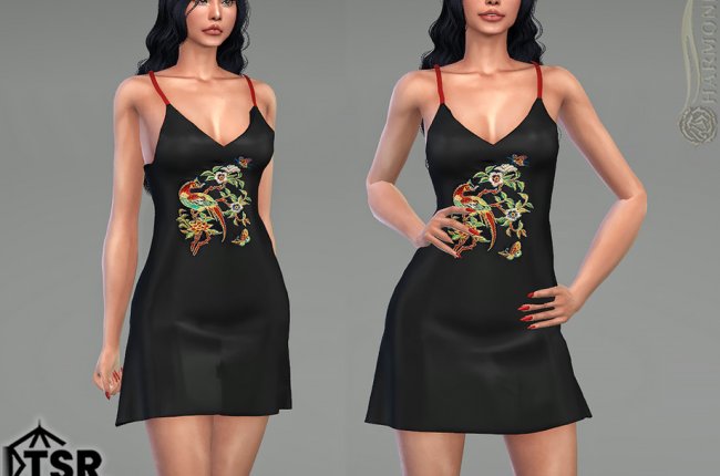 Phoenix Silk Night Dress от Harmonia