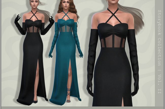 Crystal Gown. от Pipco