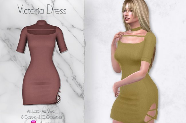 Victoria Dress -ACN 346 от Asilkan