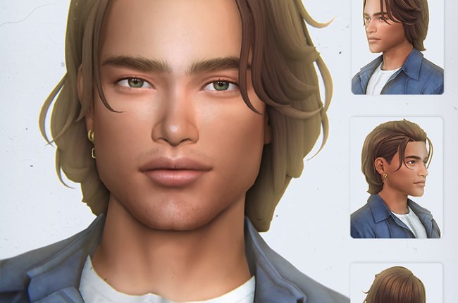 Dennis Hairstyle by simstrouble