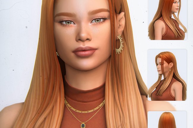 Nico Hairstyle (3 Versions) by simstrouble