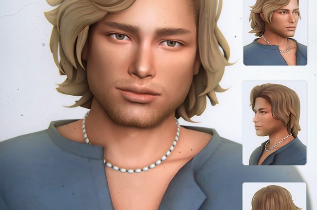 Charis Hairstyle by simstrouble