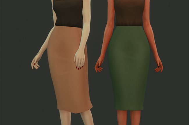 Formal skirt and tank top outfit #1 от satterlly