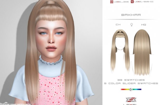 Bakhar - hairstyle (child) от LEXEL_s