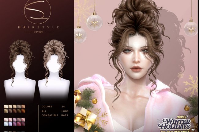 Winter Holidays 2023 Hair 01 от S-Club