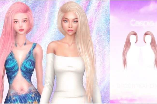 Caspia Hairstyle от GreenteaHoney