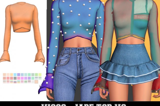 VICCS_JADE TOP V2 WITH TRANSPARENT VERSION + ACCESSORIES от VICCS