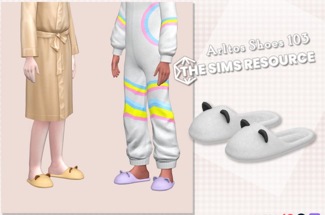 Kitty slippers Child от Arltos