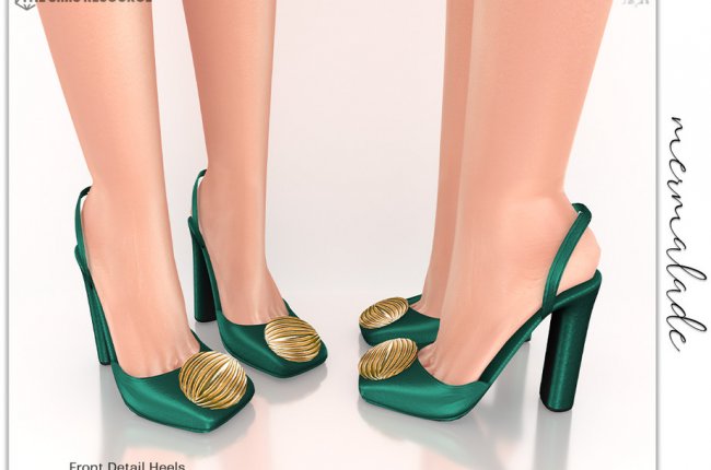 Front Detail Heels S287 от mermaladesimtr