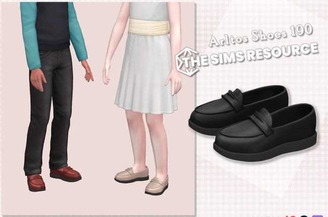 Thick bottom loafers Child от Arltos