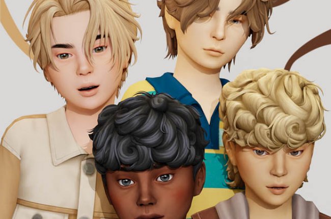 Child Hair Conversions Pt.8 от JohnnySims