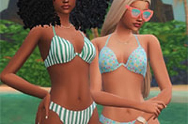 Перекраска купальника -  от Simsulani