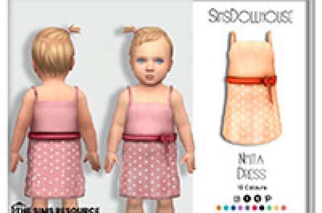 Платье от SimsDollhouse