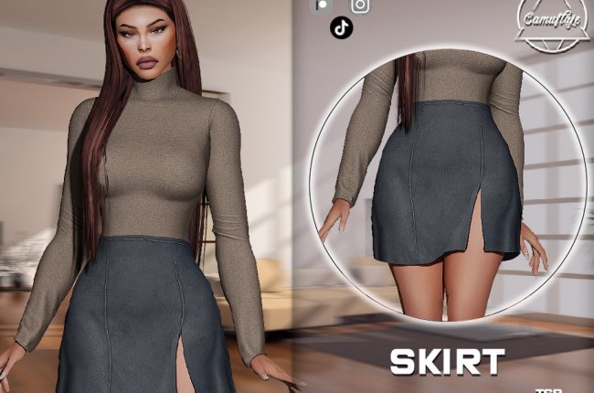 SET 383 - Skirt от Camuflaje