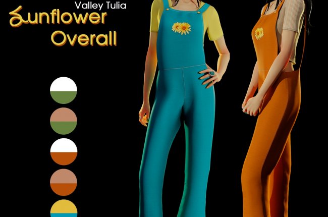 Sunflower Overall от Valley Tulya