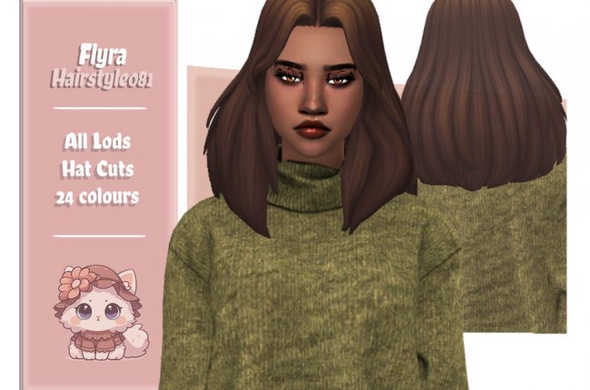 Flyra Hairstyle от AarainAroma