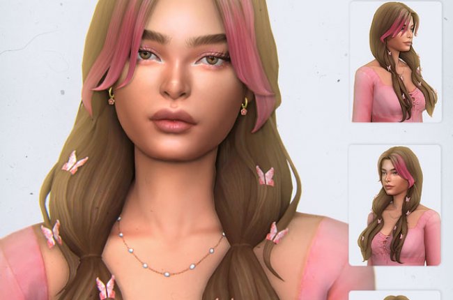 Loredana Hairstyle by simstrouble