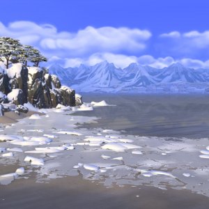 Зимний залив