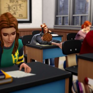 Самый "внимательный" студент на лекции