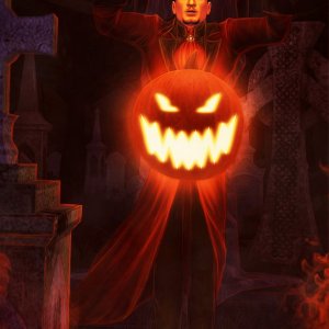 Эдвард - демон Хэллоуина