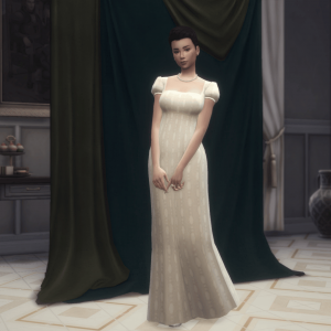 Наследница позирует художнику