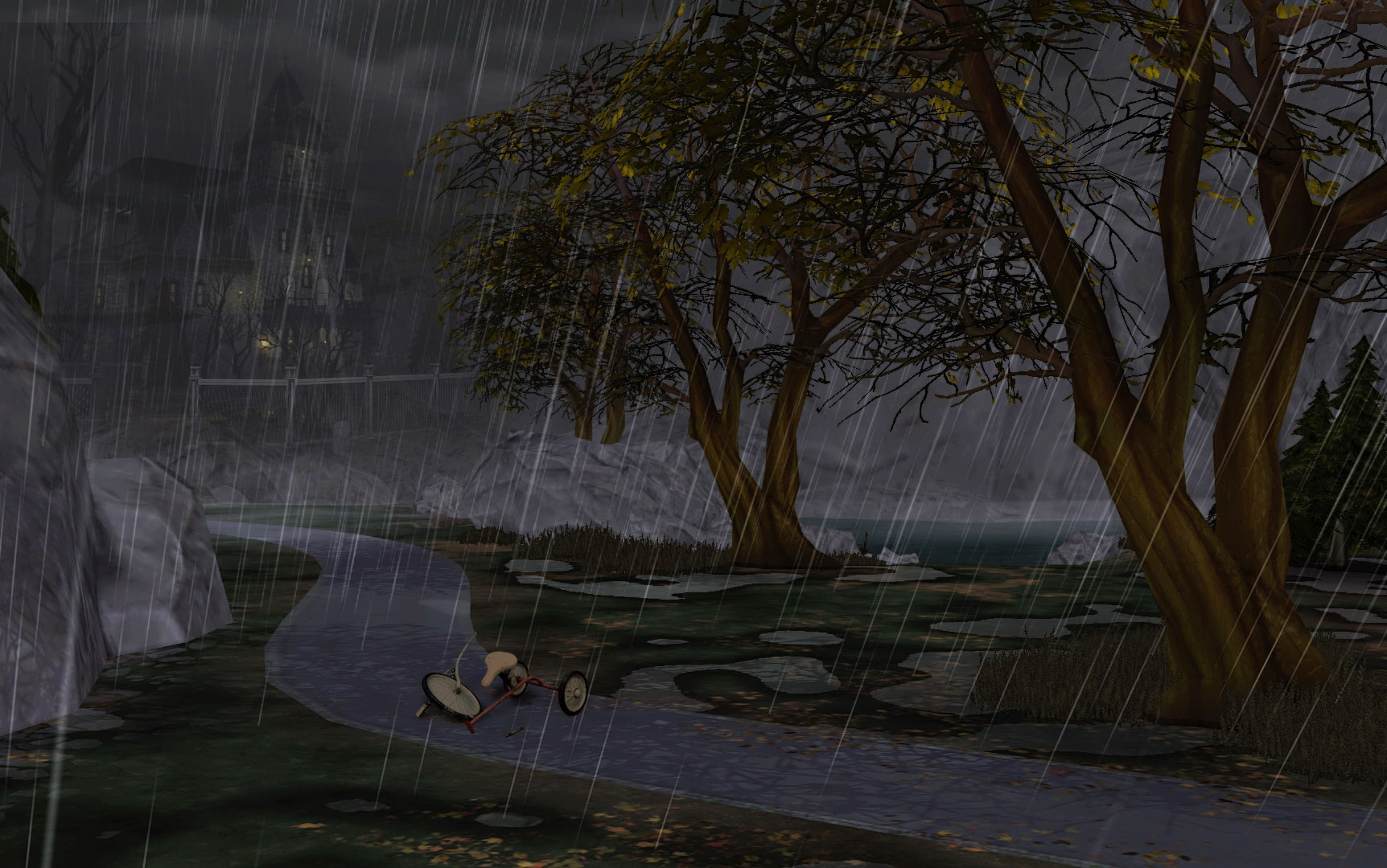 Дождливая ночь