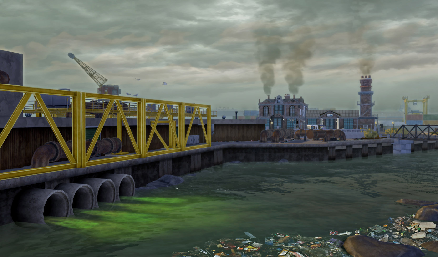 Экологическая проблема в городе