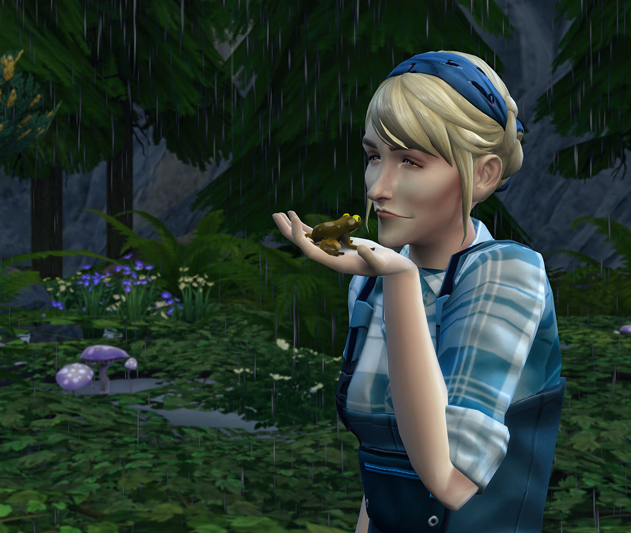 Голубая цапля