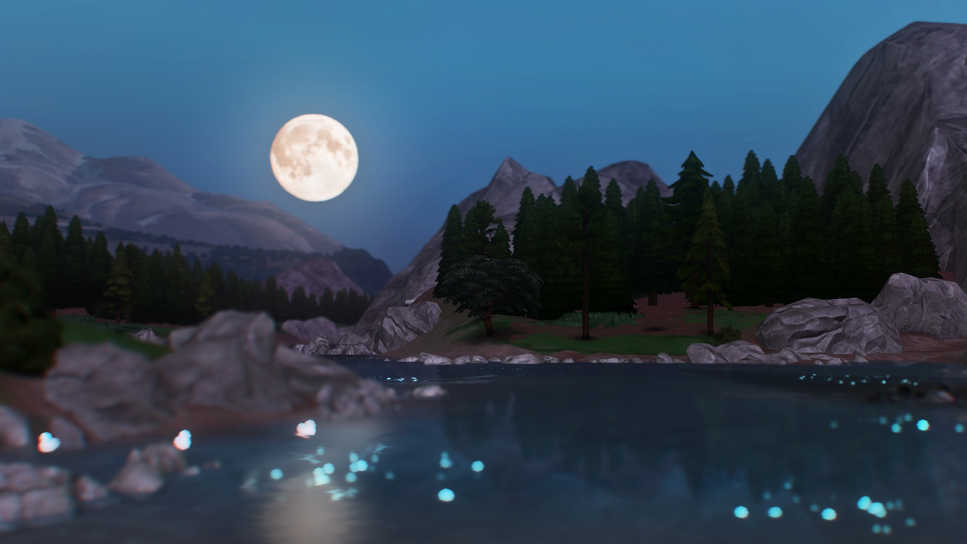 Горная луна