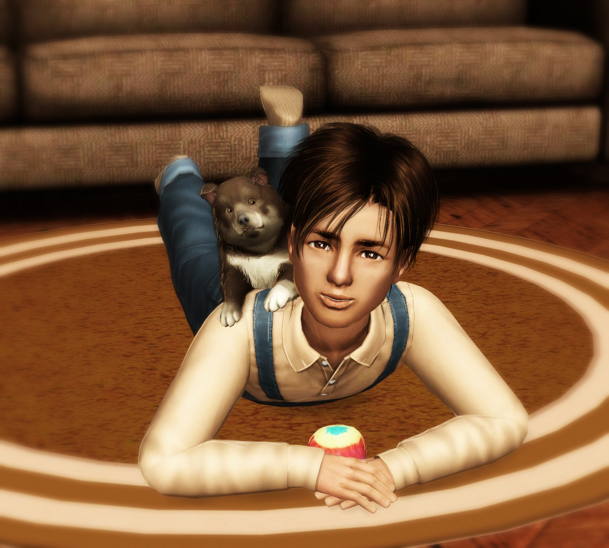 Мальчик Шон и его дружок