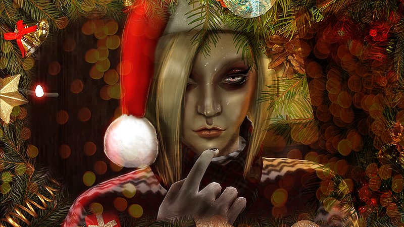 Новогодняя Джиллиан