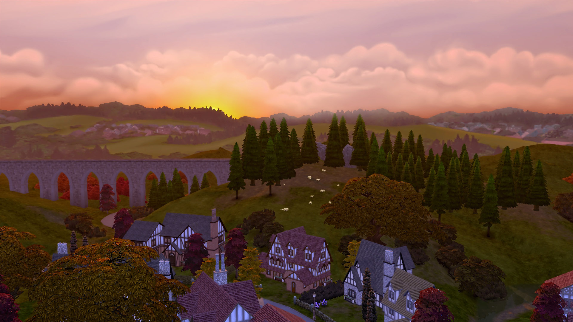 Осенние холмы