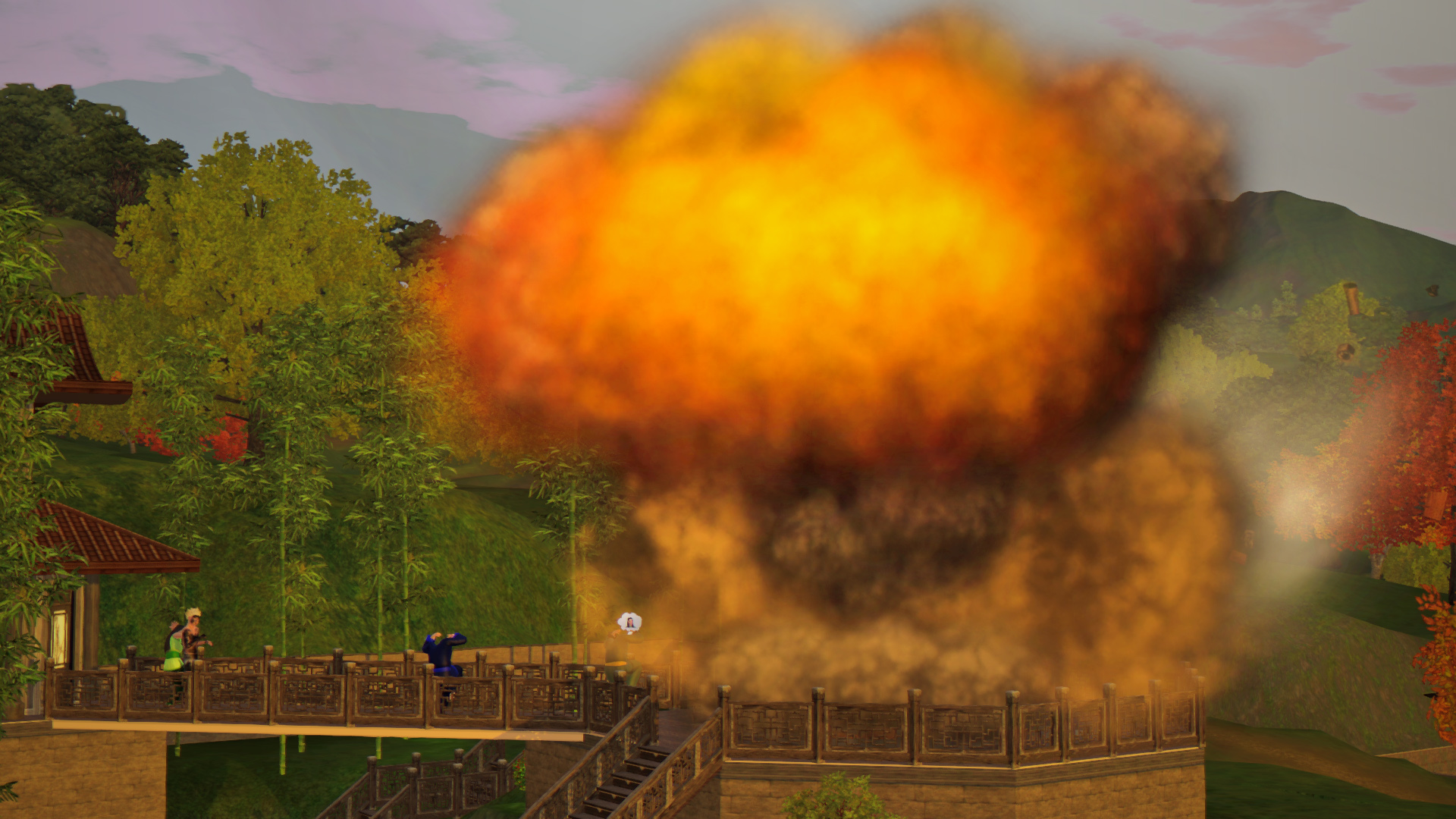 Падение метеорита 4