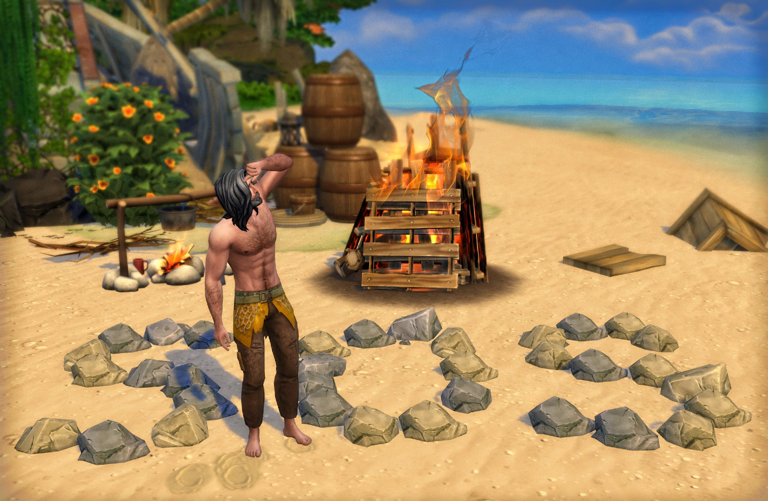 Потерянный на острове