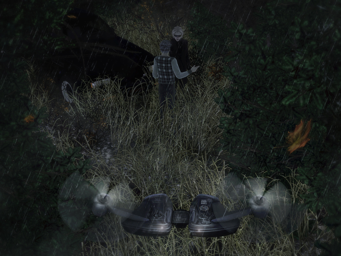 Шпион с пропеллерами