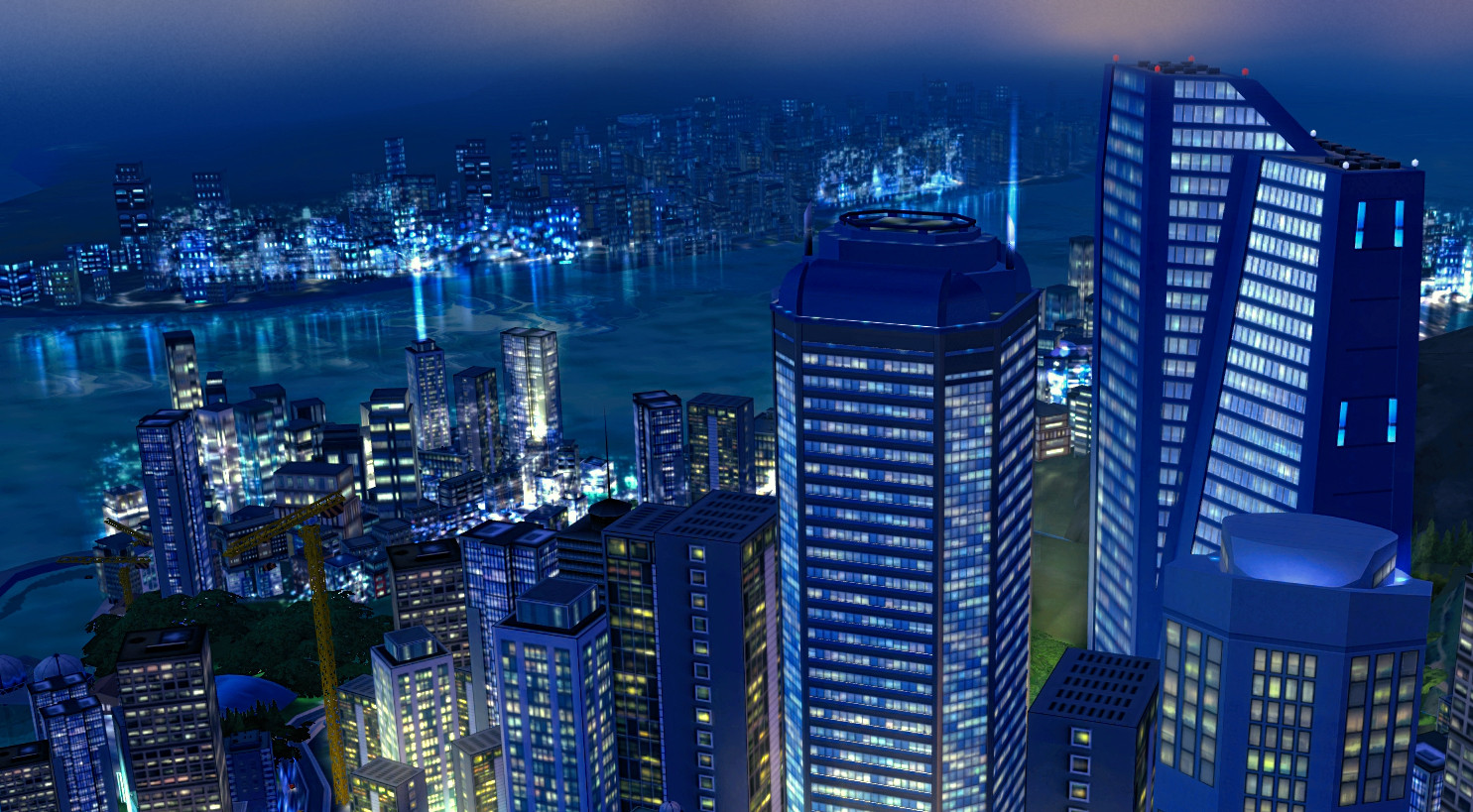 Современный город