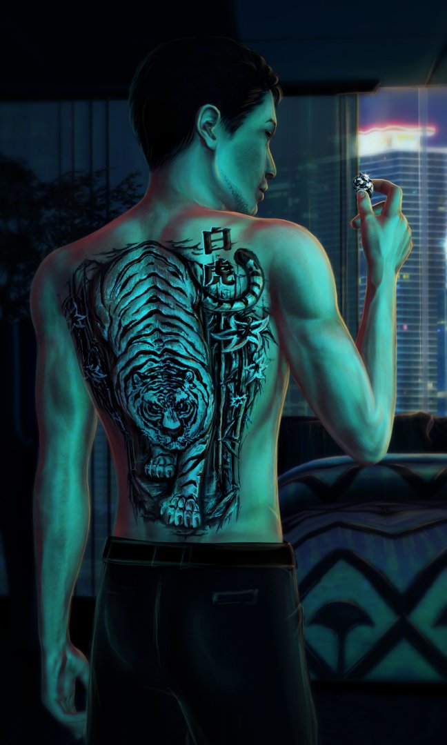 Татуировка Юанджуна Вэя