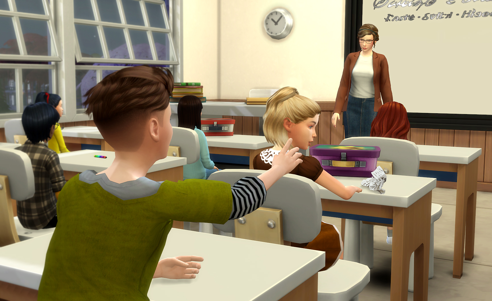 Хулиганство на уроке