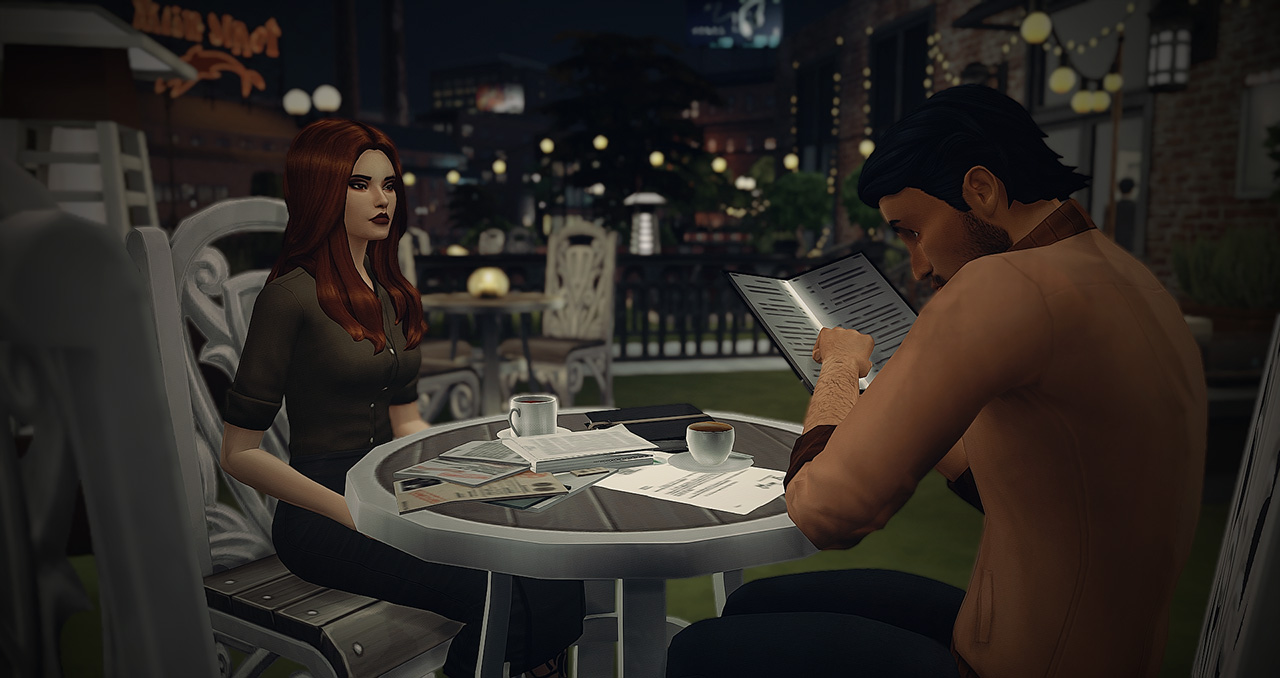 За чашкой кофе